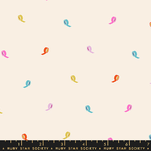 Washi Plus Roll With It in Natural RS1101 13 - Ruby Star Society Sold by the Half Yard